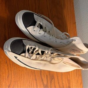 Fear of God Converse High-Top Sneakers - Cream and Black